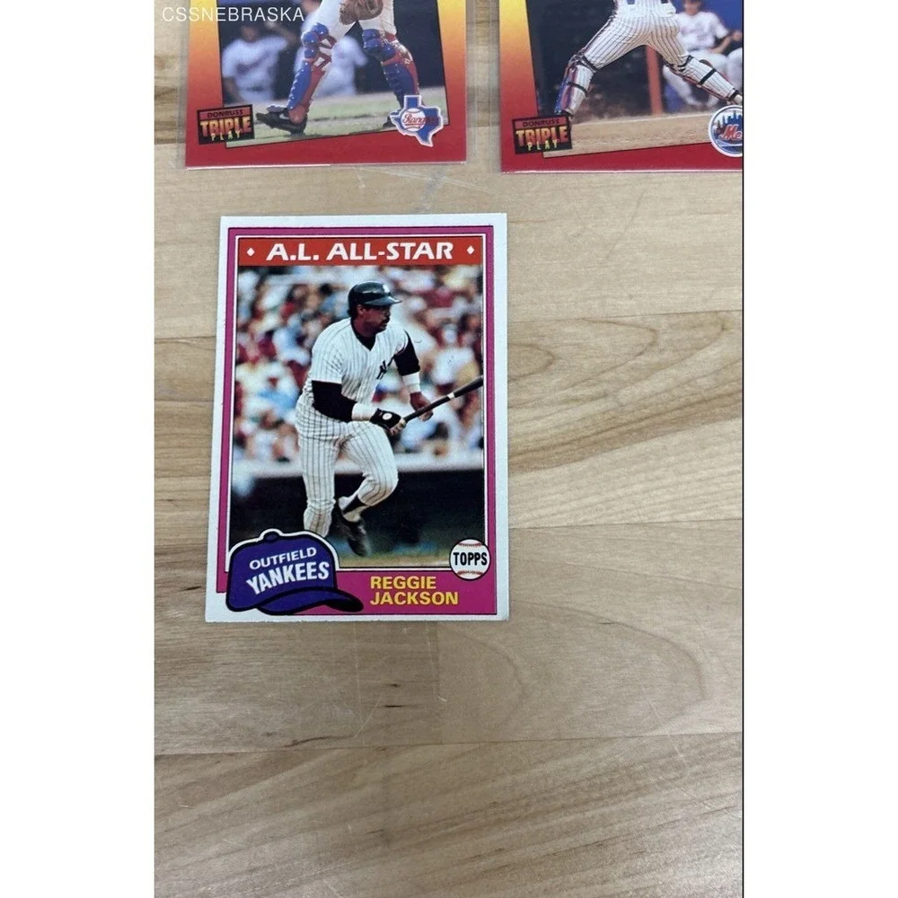 Vintage‎ 1992 Donruss Triple Play baseball trading cards